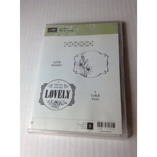 Stampin' Up! YOU'RE LOVELY Stamp Set 133575