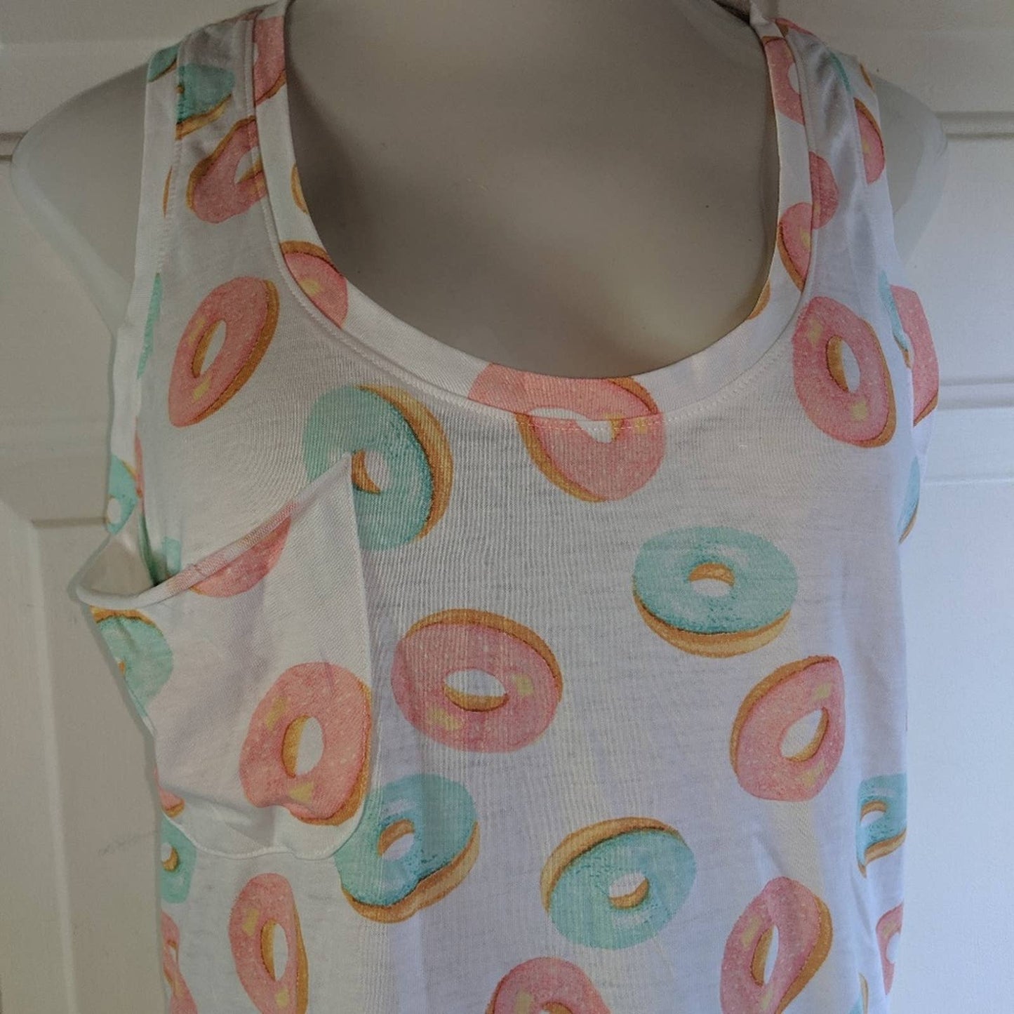 GRAYSON THREADS NEW Donut Drapey Tank Large