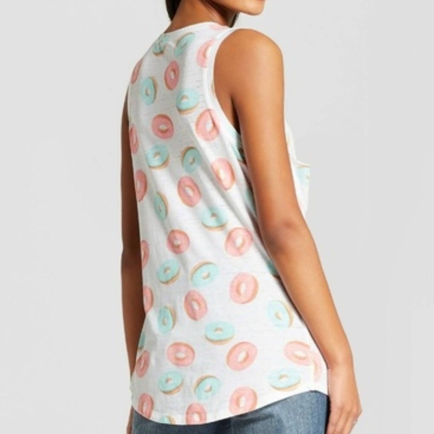 GRAYSON THREADS NEW Donut Drapey Tank Large